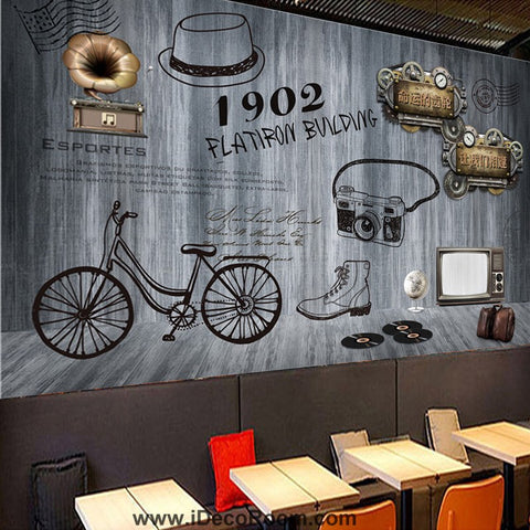 Image of Coffee shop Wallpaper Coffee Club Cafe Wall Murals IDCWP-CF-000044