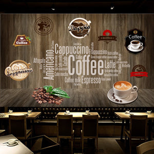 Coffee shop Wallpaper Coffee Club Cafe Wall Murals IDCWP-CF-000049