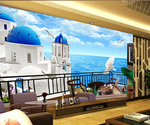 Dream Aegean Sea Wallpaper IDCWP-DZ-000023