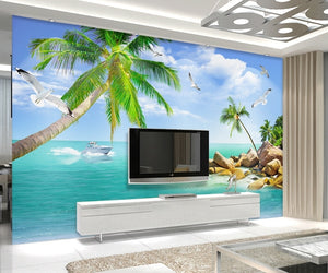 Beach Landscape 3D wallpaper IDCWP-DZ-000053