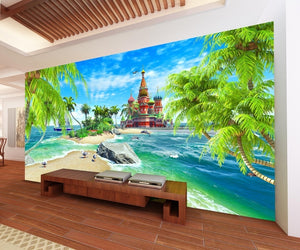 Coco Beach Castle wallpaper IDCWP-DZ-000073
