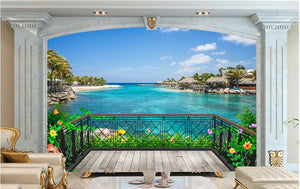 Aegean beautiful seascape 3D Wallpaper IDCWP-DZ-000113