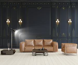 Golden 3d light background Northern Europe Wallpaper IDCWP-DZ-000193