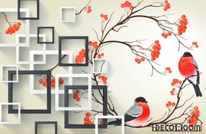 European-style flowers flowers rattan box wallpaper wall murals IDCWP-HL-000012