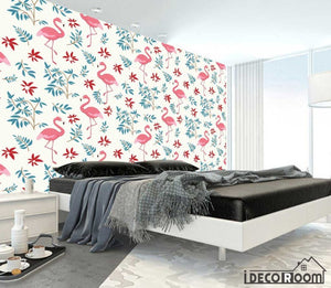 flamingo sofa wallpaper wall murals IDCWP-HL-000013