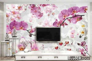 Dream flower romantic warm wallpaper wall murals IDCWP-HL-000094