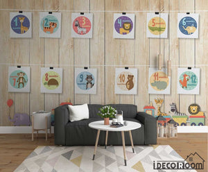 Nordic Cartoon Animal 12 Digital Theme wallpaper wall murals IDCWP-HL-000098