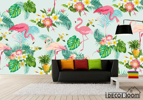 Image of flowers wallpaper wall murals IDCWP-HL-000421