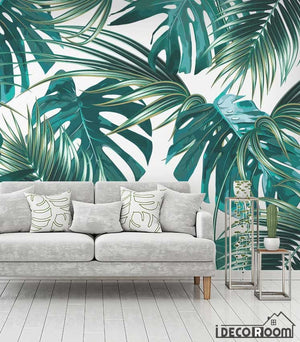 Tropical plant rainforest wallpaper wall murals IDCWP-HL-000624