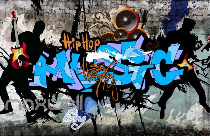 Hiphop Graffiti Dance Wall Art Wall Murals Wallpaper Decals Prints Decor IDCWP-JB-000033