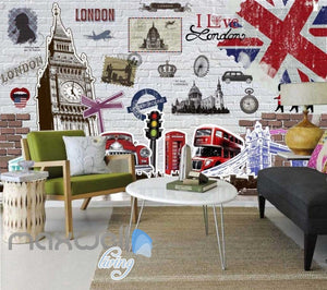 London Classic Bigben England Art Wall Murals Wallpaper Decals Prints Decor IDCWP-JB-000111