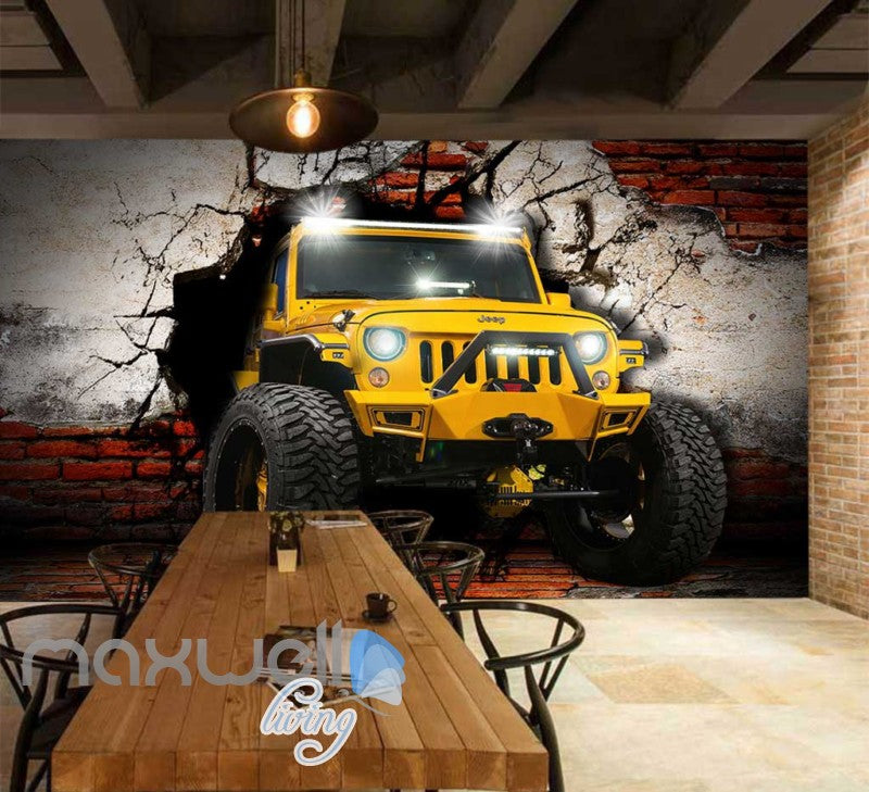 Jeep World Breakthough Wall Art Wall Murals Wallpaper Decals Prints Decor IDCWP-JB-000135