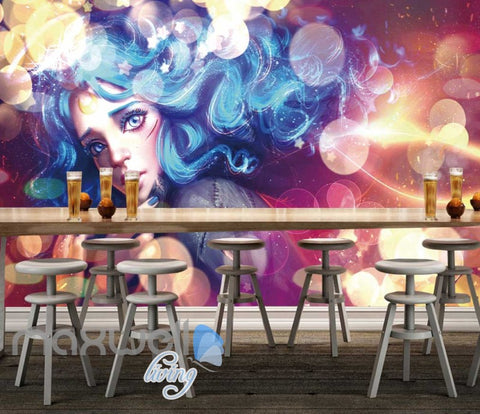 Image of Graphic Art Work Graphic Art Illustration Of Woman Art Wall Murals Wallpaper Decals Prints Decor IDCWP-JB-000360
