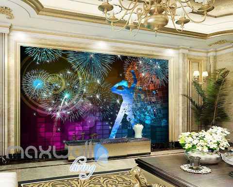 Image of Dancer music fireworks singer Art Wall Murals Wallpaper Decals Prints D¨¦cor IDCWP-JB-000416
