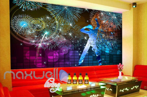 Image of Dancer music fireworks singer Art Wall Murals Wallpaper Decals Prints D¨¦cor IDCWP-JB-000416