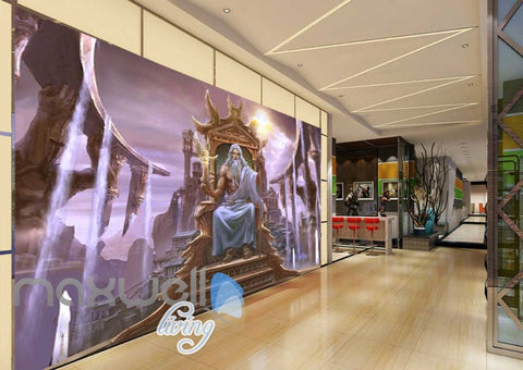 Image of 3d  with magician Art Wall Murals Wallpaper Decals Prints Decor IDCWP-JB-000451