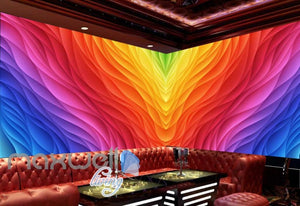 3d colorful pattern graphic design for ktv club room Art Wall Murals Wallpaper Decals Prints Decor IDCWP-JB-000547