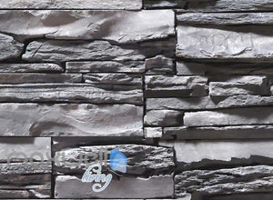 3d wallpaper of black and white brick wall Art Wall Murals Wallpaper Decals Prints Decor IDCWP-JB-000590