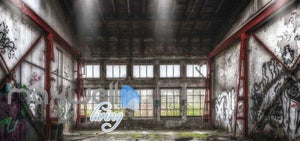 Photograph Abandoned Building Art Wall Murals Wallpaper Decals Prints Decor IDCWP-JB-000838