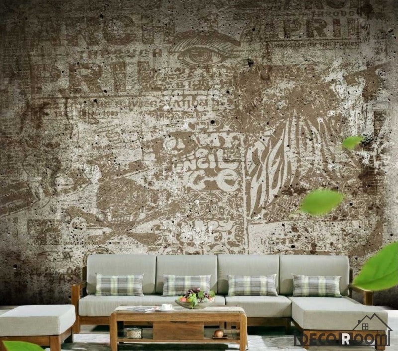 Graphic Design Wall Collage Living Room Restaurant Art Wall Murals Wallpaper Decals Prints Decor IDCWP-JB-000957