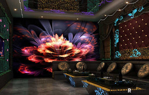 Graphic Design Flower Ktv Club Art Wall Murals Wallpaper Decals Prints Decor IDCWP-JB-001258