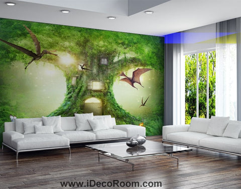 Image of Dinosaur Wallpaper Large Wall Murals for Bedroom Wall Art IDCWP-KL-000105