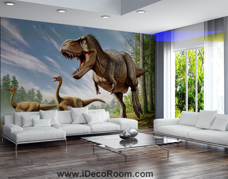 Dinosaur Wallpaper Large Wall Murals for Bedroom Wall Art IDCWP-KL-000106