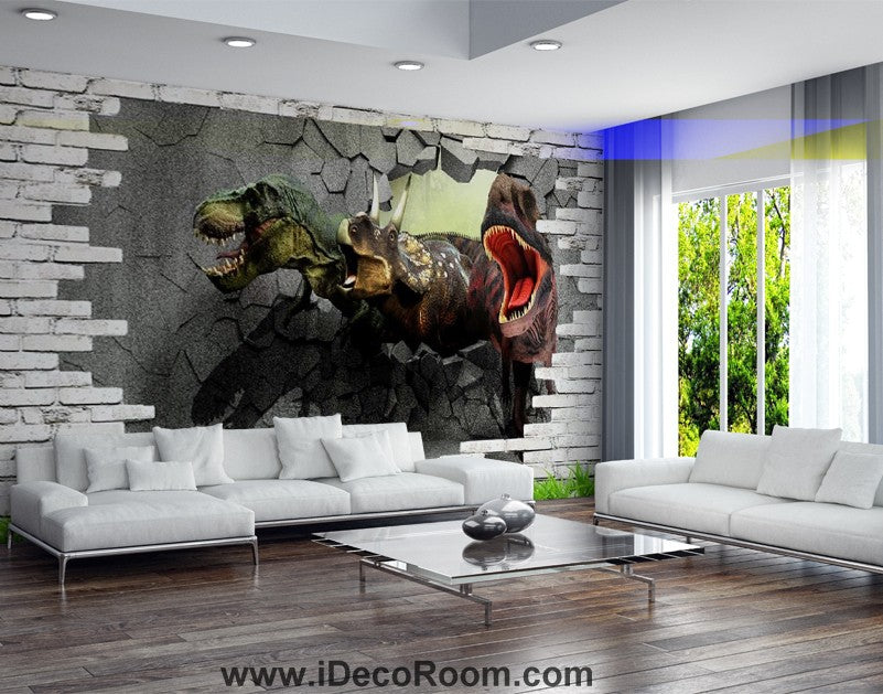 Dinosaur Wallpaper Large Wall Murals for Bedroom Wall Art IDCWP-KL-000107