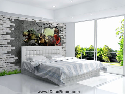 Image of Dinosaur Wallpaper Large Wall Murals for Bedroom Wall Art IDCWP-KL-000107