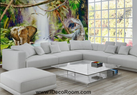 Image of Dinosaur Wallpaper Large Wall Murals for Bedroom Wall Art IDCWP-KL-000108