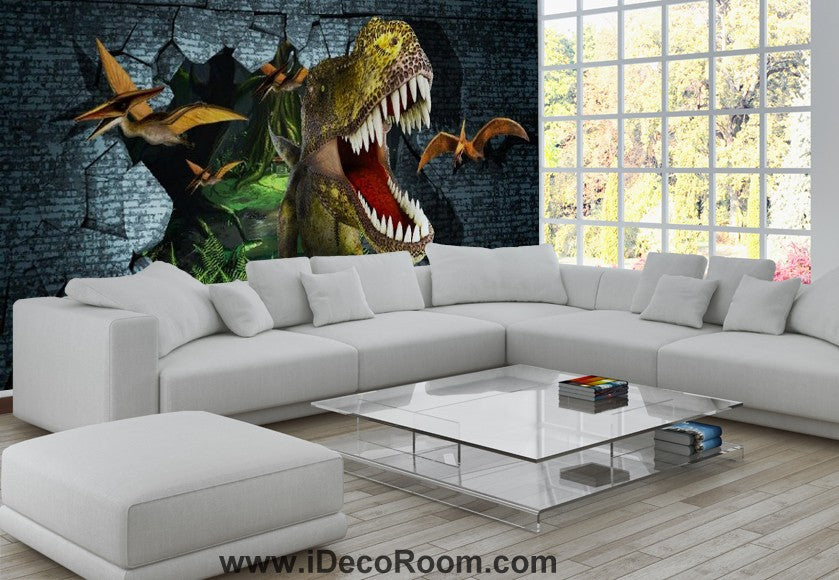 Dinosaur Wallpaper Large Wall Murals for Bedroom Wall Art IDCWP-KL-000111
