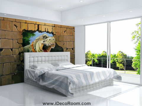 Image of Dinosaur Wallpaper Large Wall Murals for Bedroom Wall Art IDCWP-KL-000117