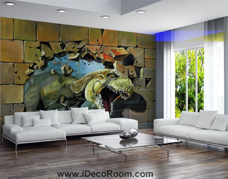 Dinosaur Wallpaper Large Wall Murals for Bedroom Wall Art IDCWP-KL-000118