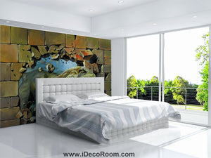 Dinosaur Wallpaper Large Wall Murals for Bedroom Wall Art IDCWP-KL-000118