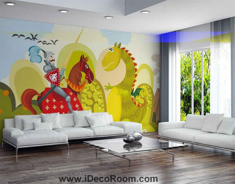 Dinosaur Wallpaper Large Wall Murals for Bedroom Wall Art IDCWP-KL-000123