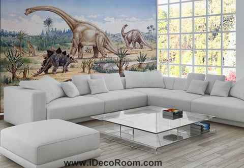 Image of Dinosaur Wallpaper Large Wall Murals for Bedroom Wall Art IDCWP-KL-000136