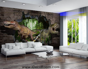 Dinosaur Wallpaper Large Wall Murals for Bedroom Wall Art IDCWP-KL-000140