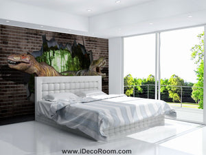 Dinosaur Wallpaper Large Wall Murals for Bedroom Wall Art IDCWP-KL-000140