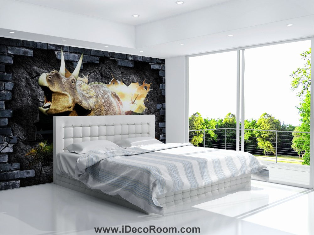 Dinosaur Wallpaper Large Wall Murals for Bedroom Wall Art IDCWP-KL-000147