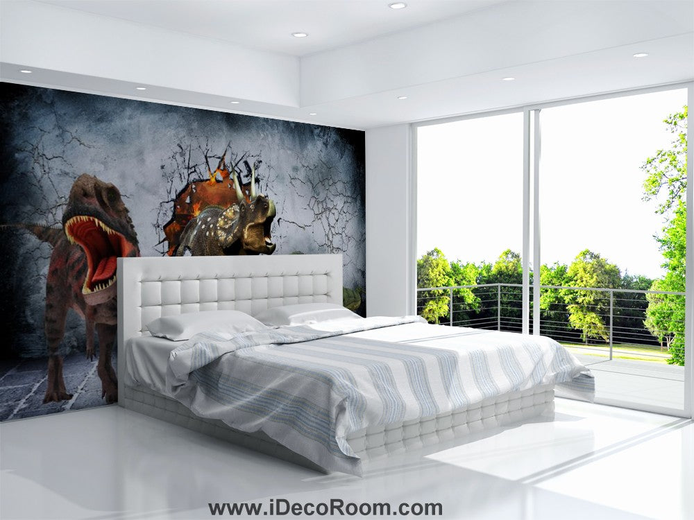 Dinosaur Wallpaper Large Wall Murals for Bedroom Wall Art IDCWP-KL-000151