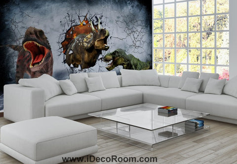 Image of Dinosaur Wallpaper Large Wall Murals for Bedroom Wall Art IDCWP-KL-000151