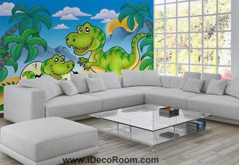Image of Dinosaur Wallpaper Large Wall Murals for Bedroom Wall Art IDCWP-KL-000154