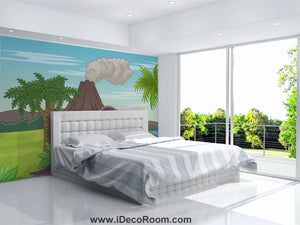 Dinosaur Wallpaper Large Wall Murals for Bedroom Wall Art IDCWP-KL-000155