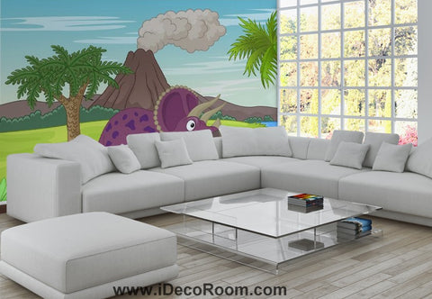 Image of Dinosaur Wallpaper Large Wall Murals for Bedroom Wall Art IDCWP-KL-000155