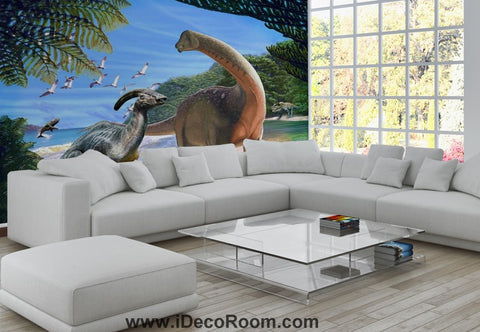 Image of Dinosaur Wallpaper Large Wall Murals for Bedroom Wall Art IDCWP-KL-000161