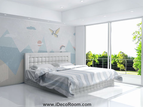 Image of Dinosaur Wallpaper Large Wall Murals for Bedroom Wall Art IDCWP-KL-000165