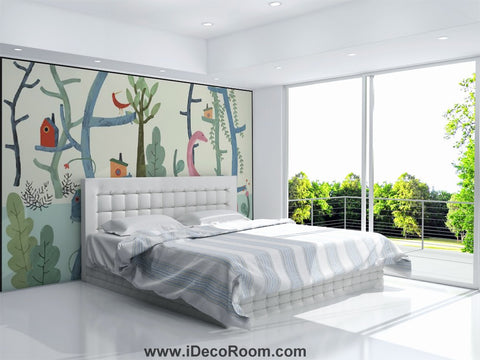 Image of Dinosaur Wallpaper Large Wall Murals for Bedroom Wall Art IDCWP-KL-000169