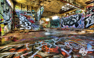 3D Graffiti Room Wall Paper Murals Print Deals Decor Wallpaper IDCWP-TY-000055