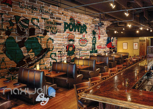 3D Graffiti Sports Boy Bricks Wall Murals Wallpaper Wall Art Decals Decor IDCWP-TY-000121