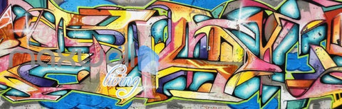 Image of 3D Graffiti Mona Lisa Paint Street Art Wall Murals Wallpaper Decals Prints Decor IDCWP-TY-000168